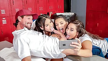 Premium Foursome With Three Horny Brunettes: Gina Valentina, Karlee Grey, And Cindy Starfall